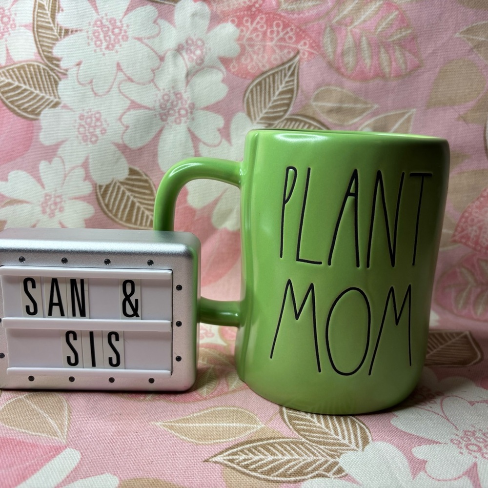 Rae Dunn Green Stay At Home Mug